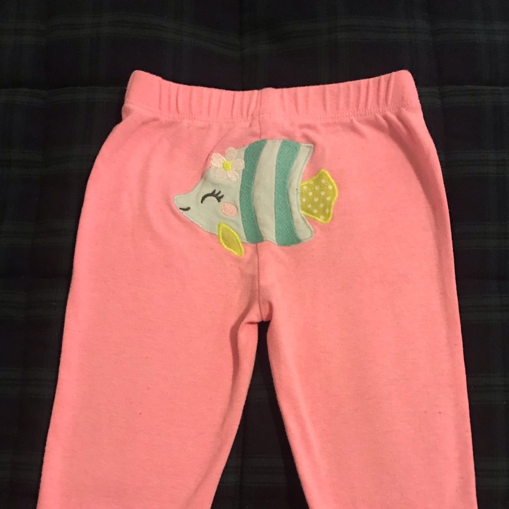 Pink leggings